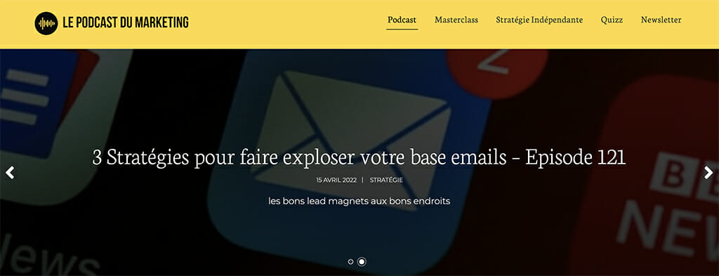 le podcast du marketing