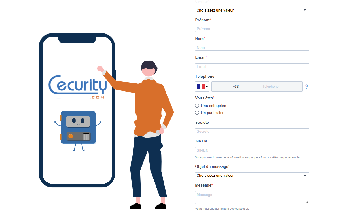 Comment installer l’application MyCecurity sur mobile