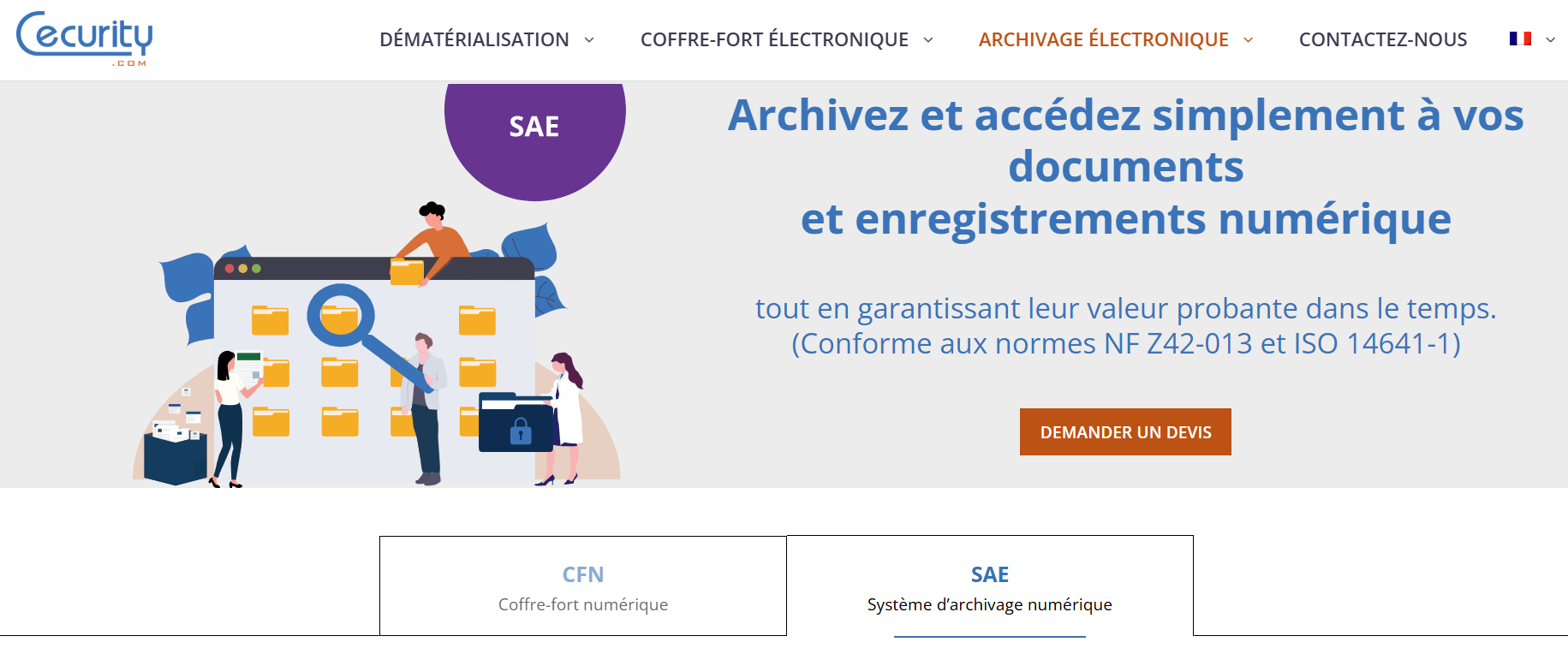Archivage électronique à valeur probante