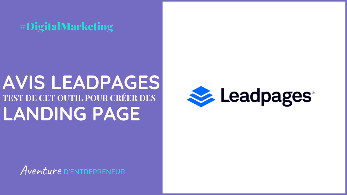 avis test leadpage outil creation landing page