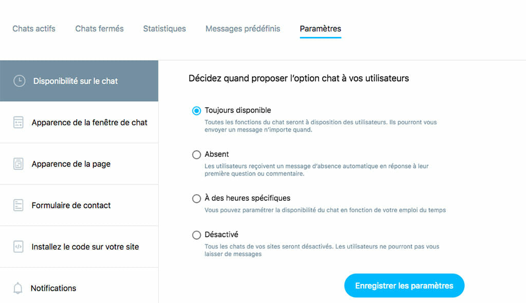 integrer achat en direct GetResponse