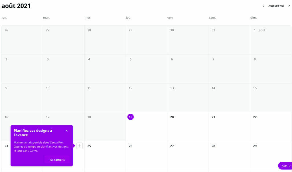 plannificateur contenu reseaux sociaux canva pro