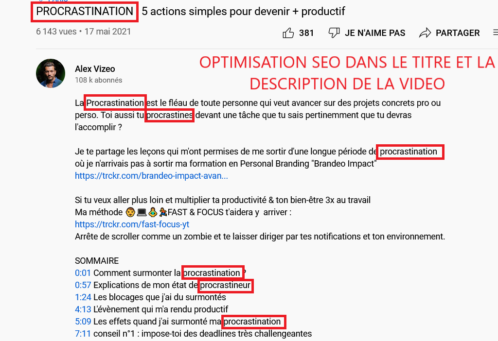 gagner abonnes youtube seo optimisation