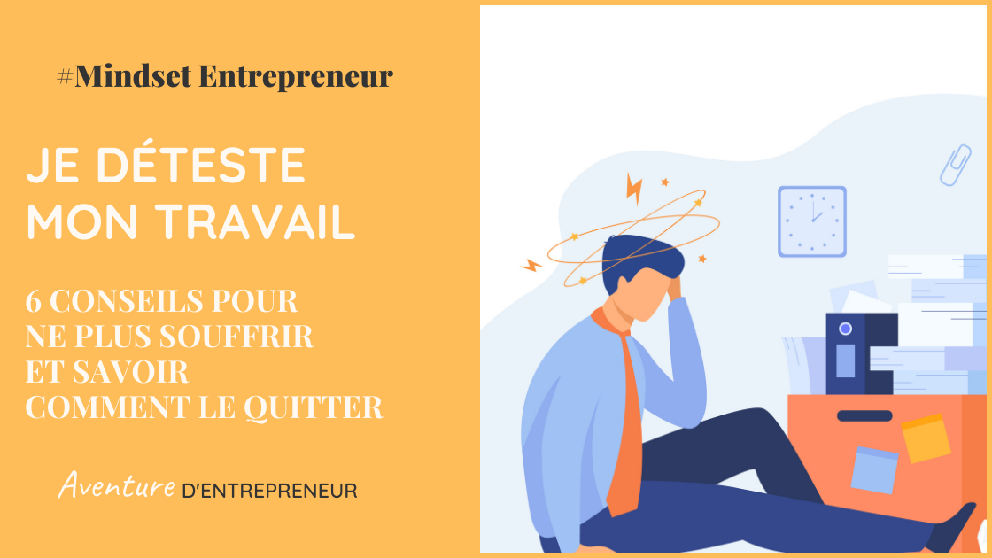 deteste mon travail aime pas