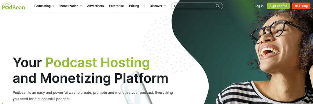 Podbean podcast monetizing platform