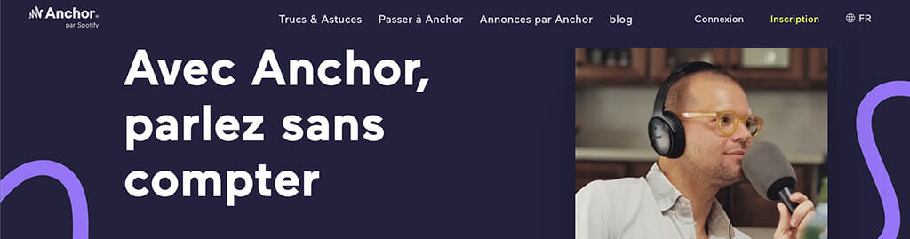 anchor parler sans compter
