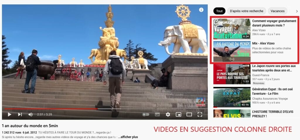 suggestions pour avoirplus de vue sur youtube