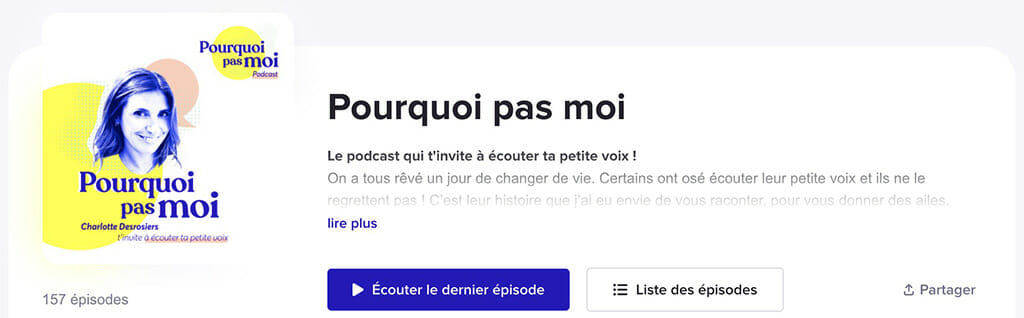 pourquoi pas moi podcast developpement personnel