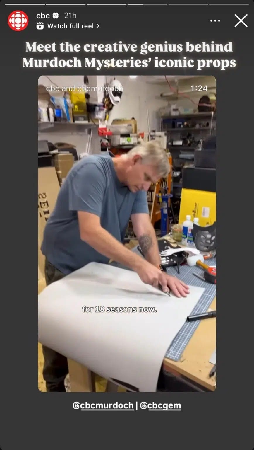 Idée de Story Instagram - Coulisses de l’entreprise