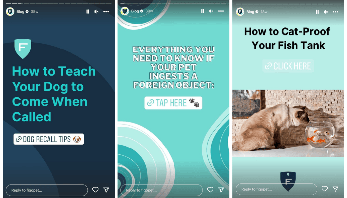 idée post Instagram - Partage d’articles de blog