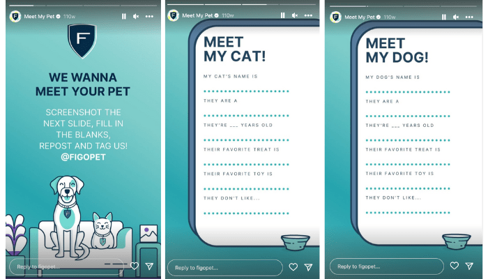 Idée de Story Instagram - Template de story à partager