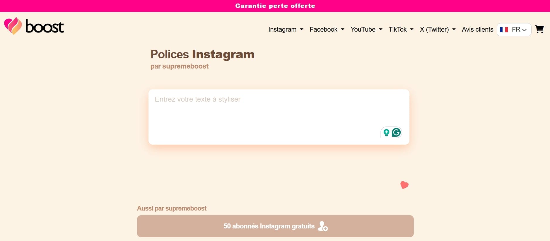 Supreme Boost typo Instagram