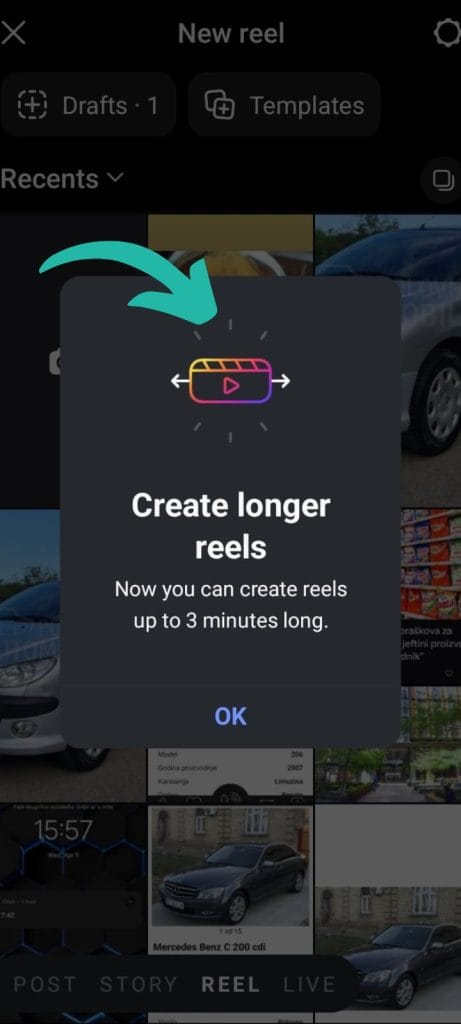 Comment faire un Reels sur Instagram