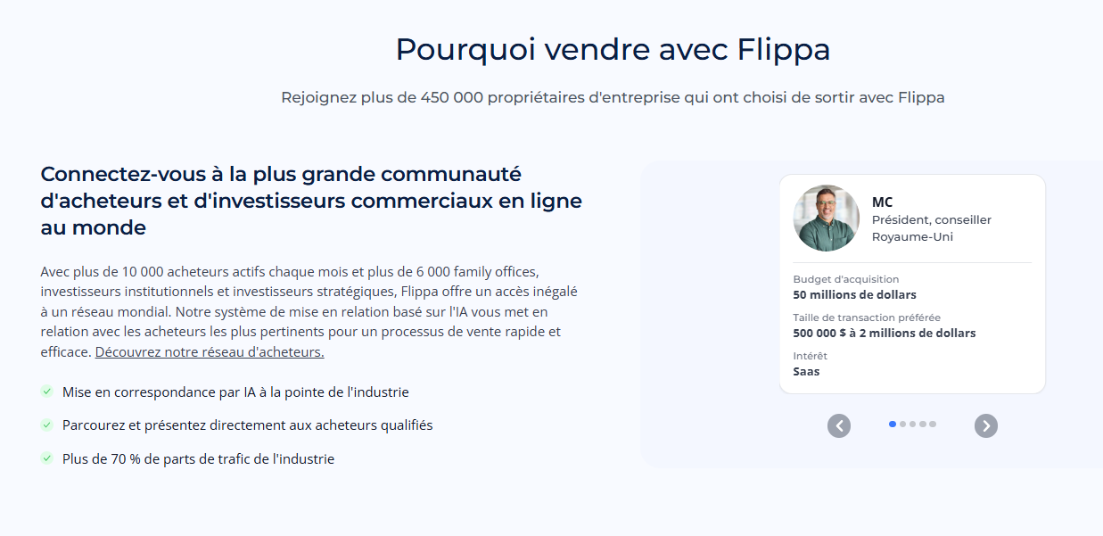 Comment vendre un site sur Flippa.com