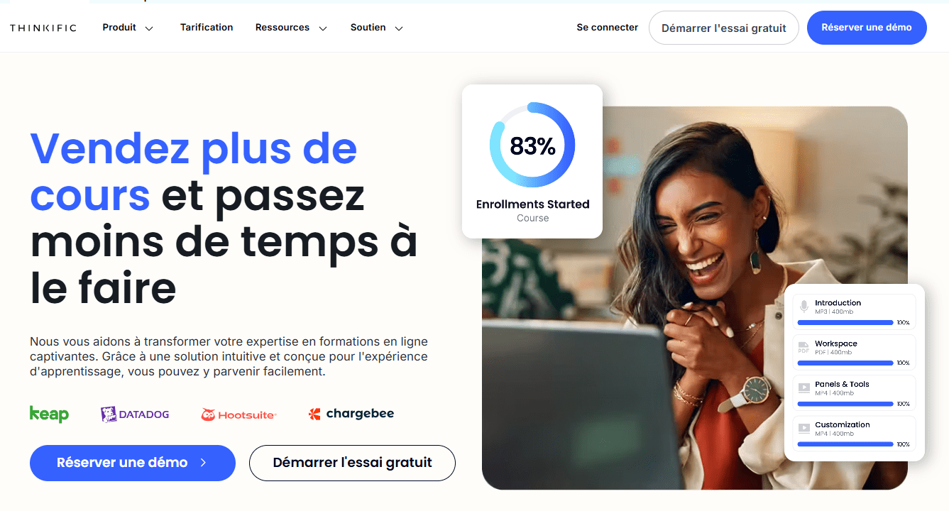 Avis Thinkific tester