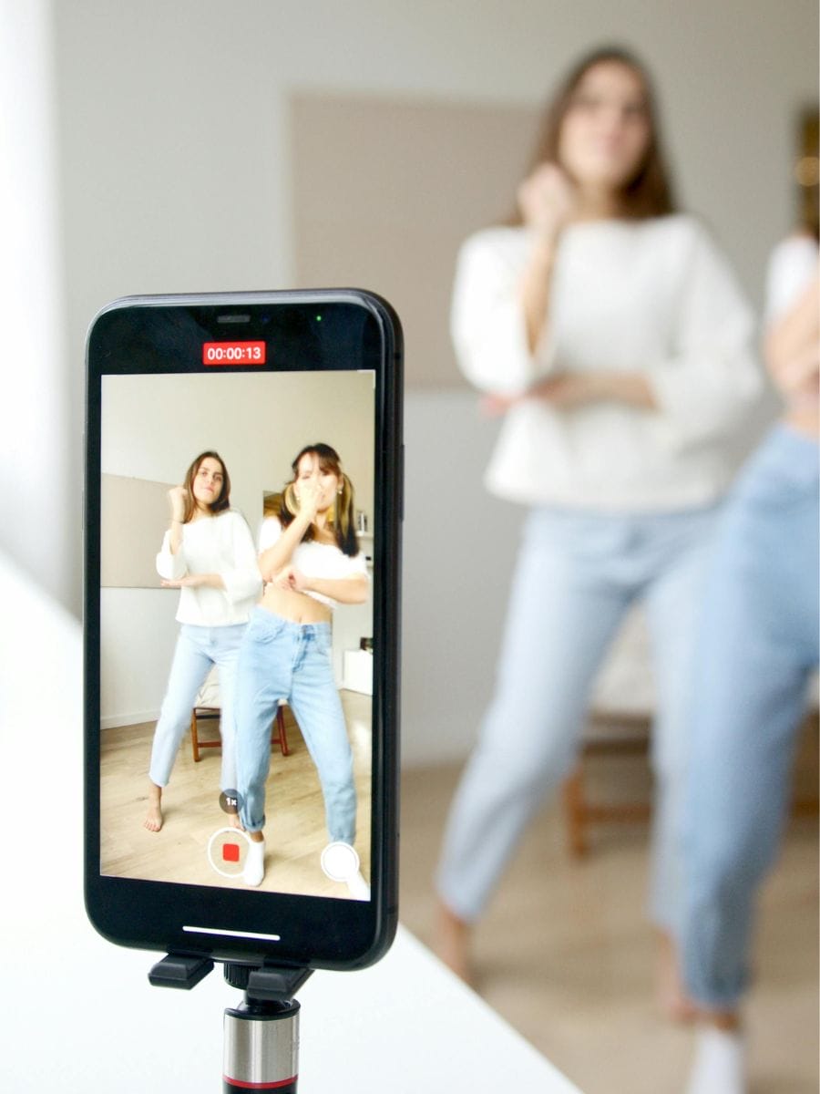 Composition du contenu vidéo tiktok