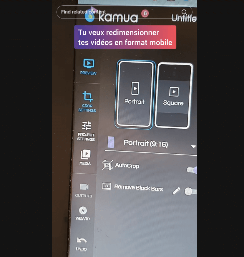 Le format vertical TikTok