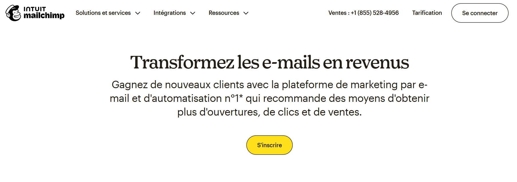 mailchimp home