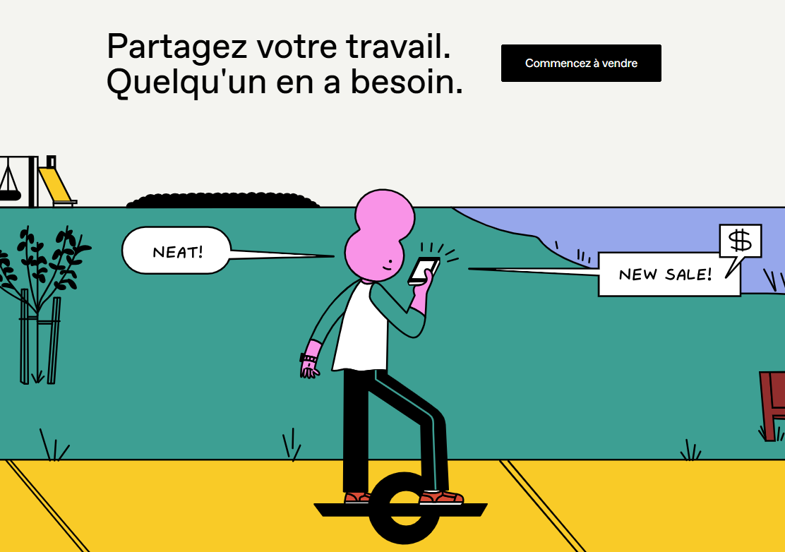 Comparaison de Gumroad ou d’autres plateformes