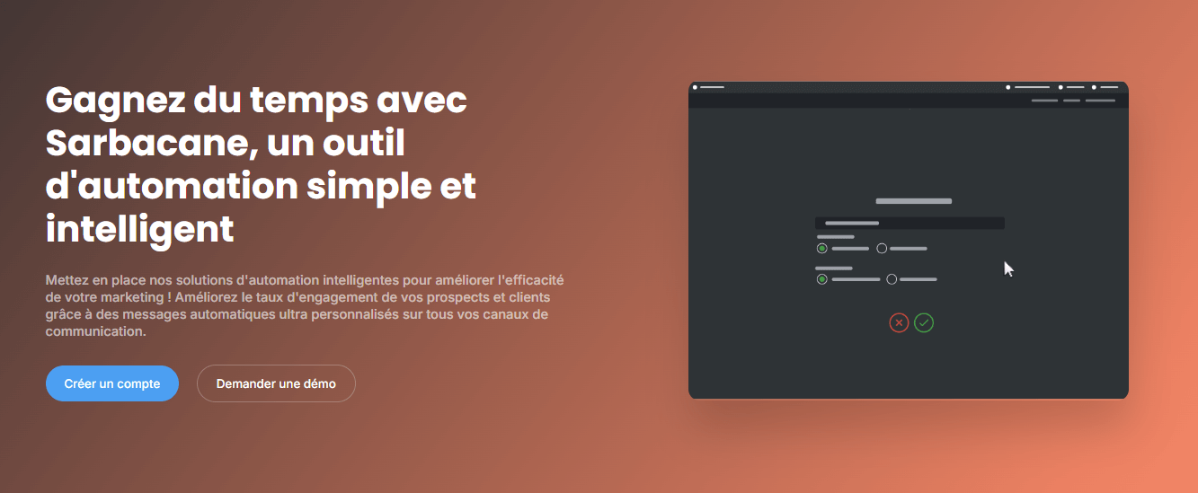 Marketing Automation sarbacane