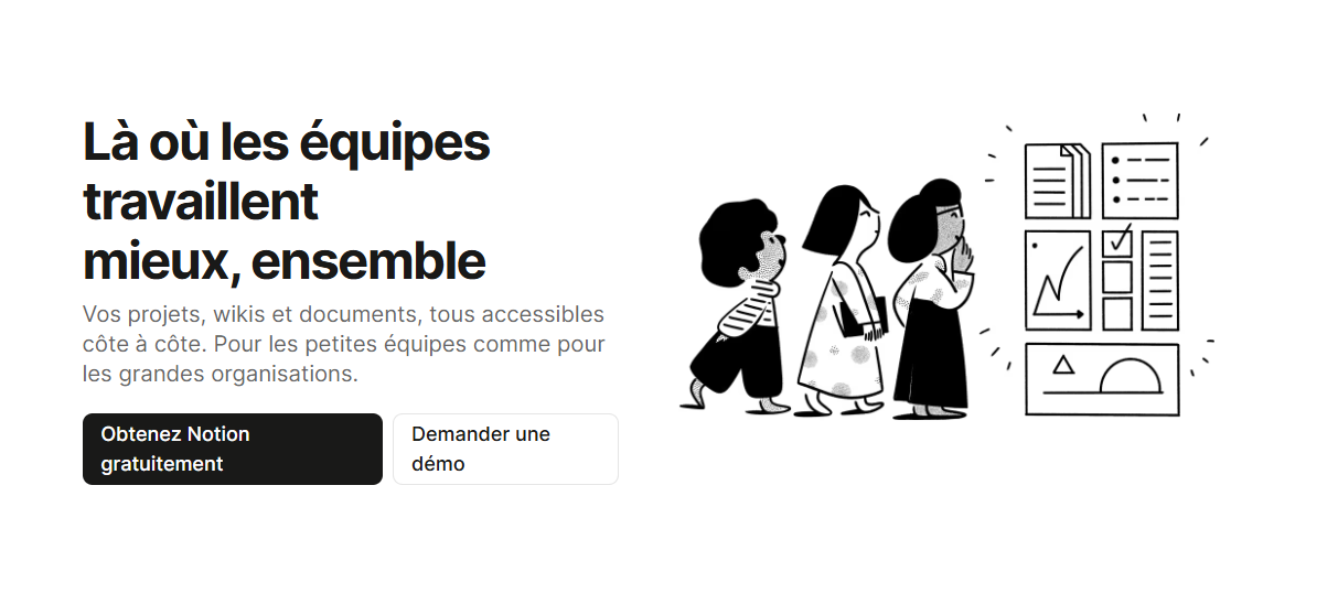 notion Là où les équipes travaillent mieux