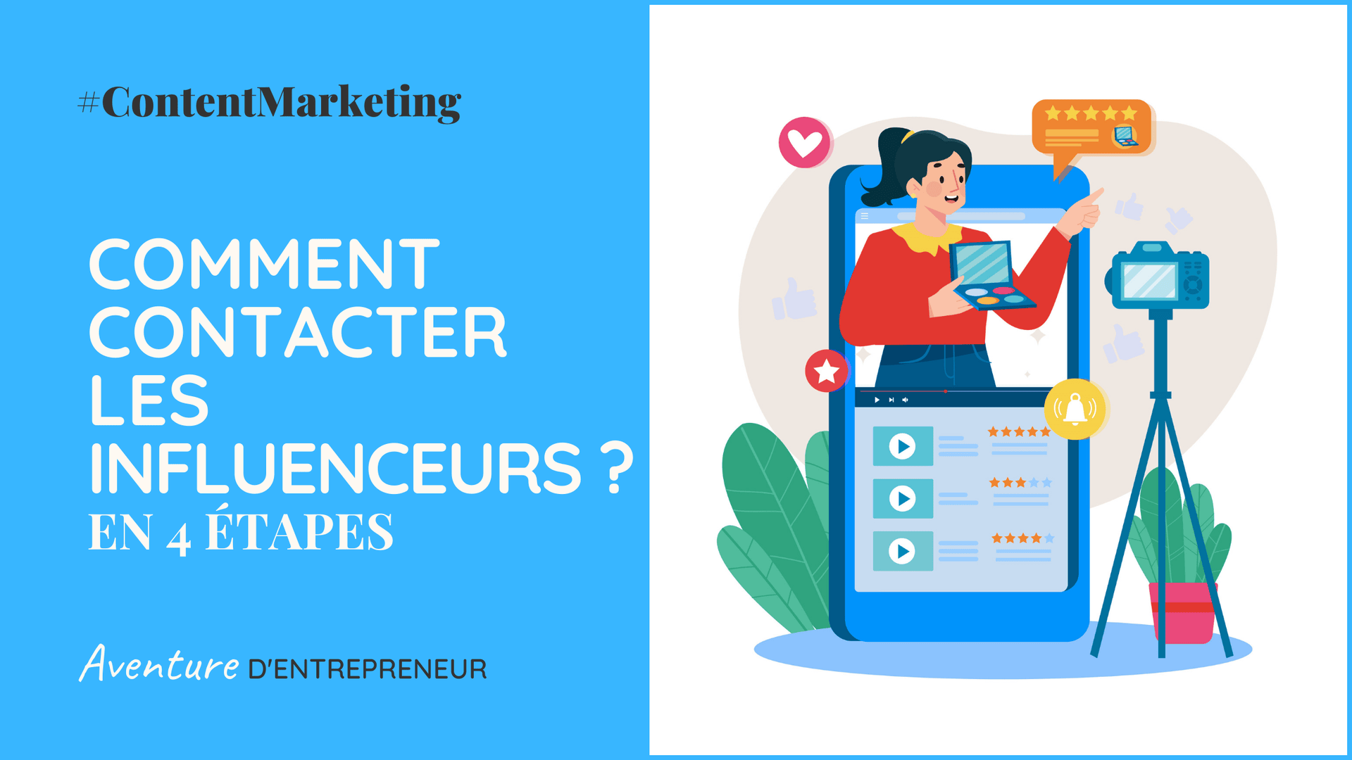 contacter les influenceurs