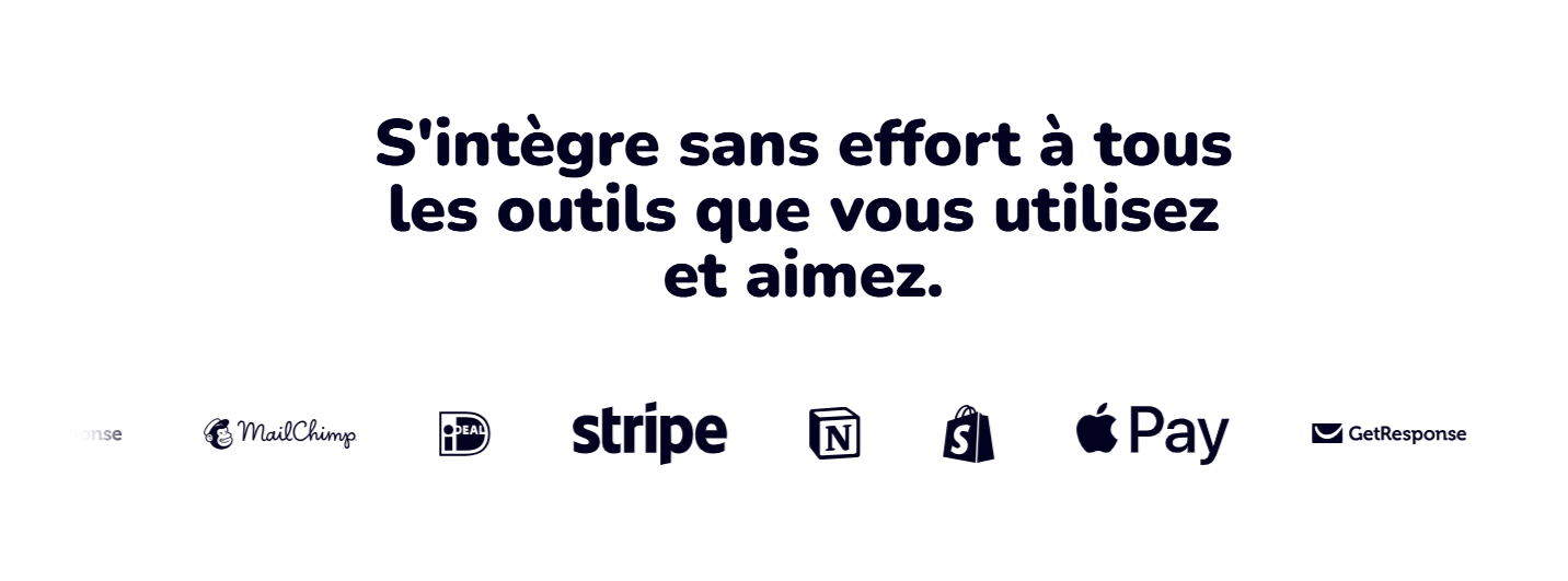Outils marketing intégrés sendowl