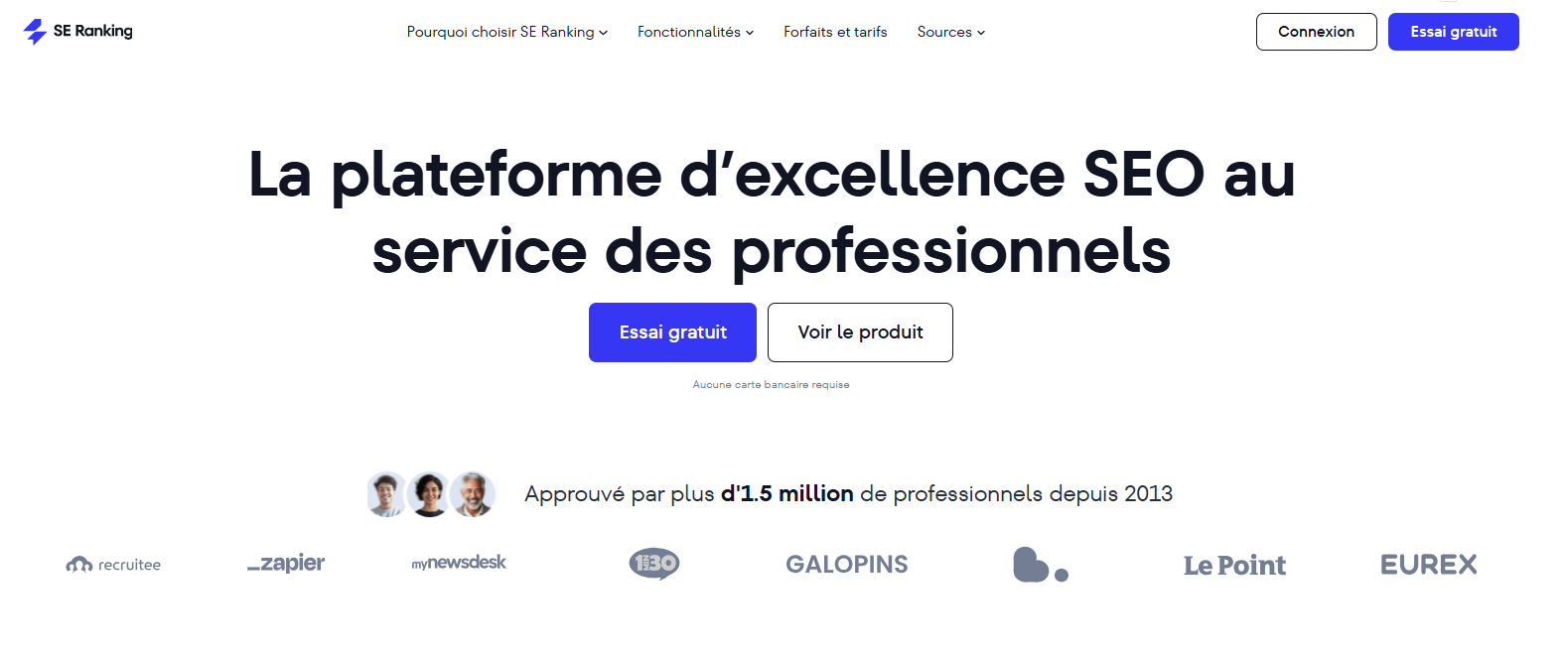 SE Ranking est un logiciel SEO tout-en-un