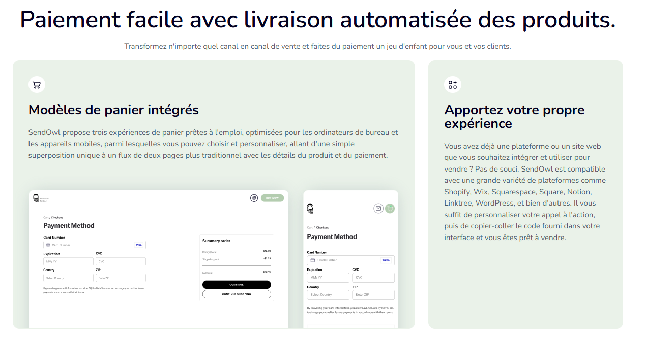 Intégrations et automatisations
