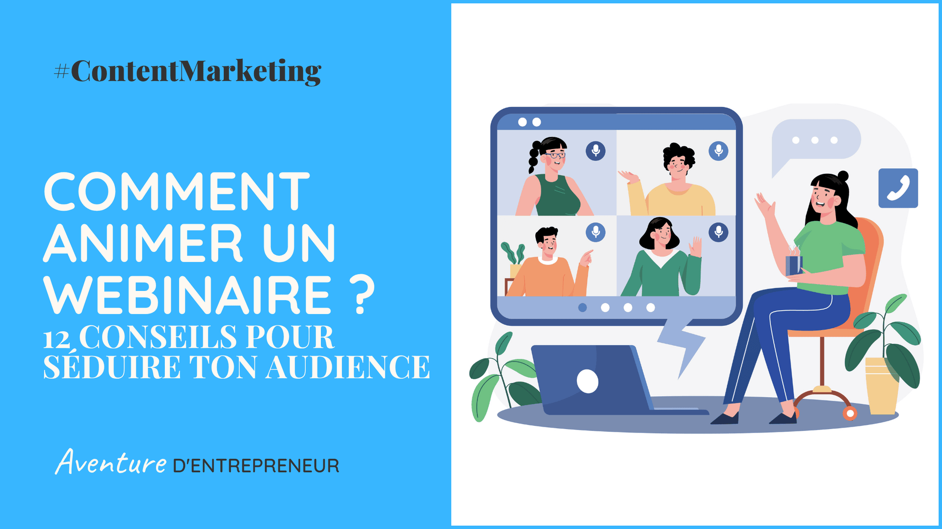 Animer un webinaire