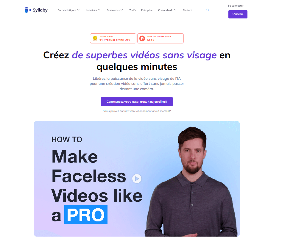 Création de vidéos "sans visage" et avec avatars IA