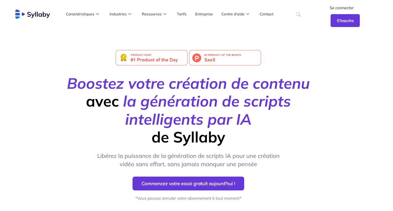 Recherche d'idées et génération de scripts IA