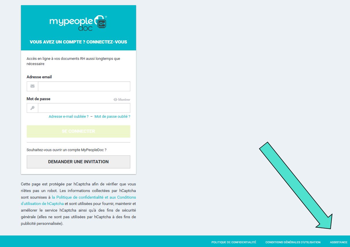 Comment contacter le support MyPeopleDoc
