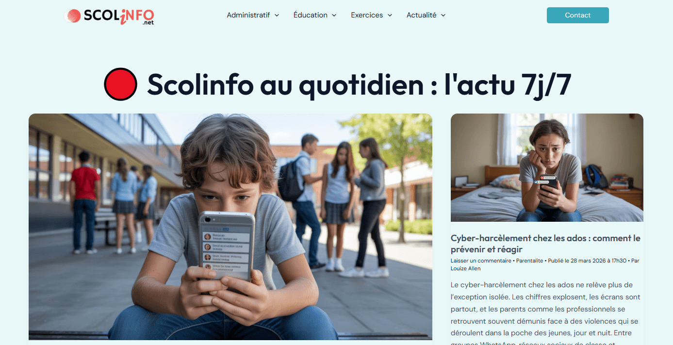 Qu’est-ce que Scolinfo exactement