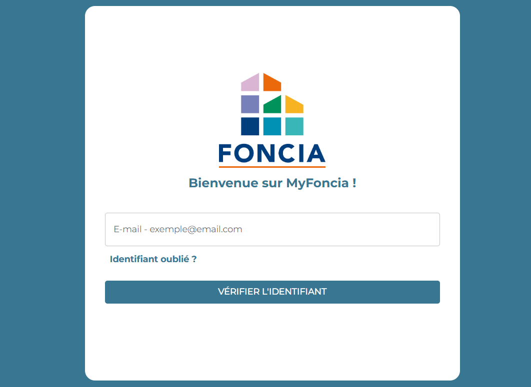 Comment se connecter à son compte MyFoncia
