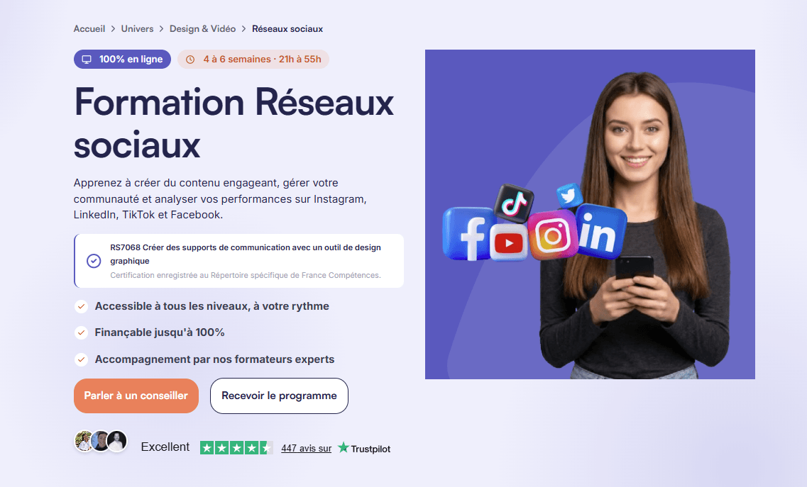Formation Réseaux sociaux